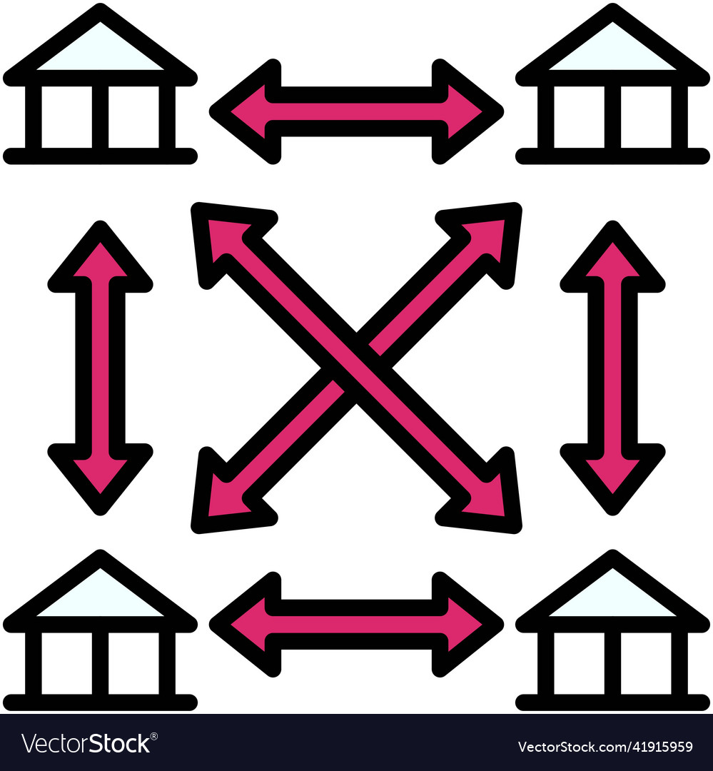 Distributed ledgers icon blockchain related