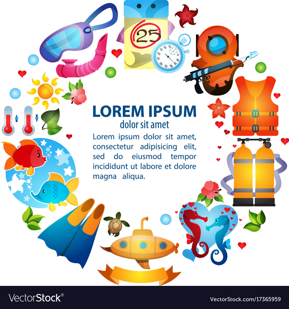 Vorlage mit rundem Rahmen und Raum für Text