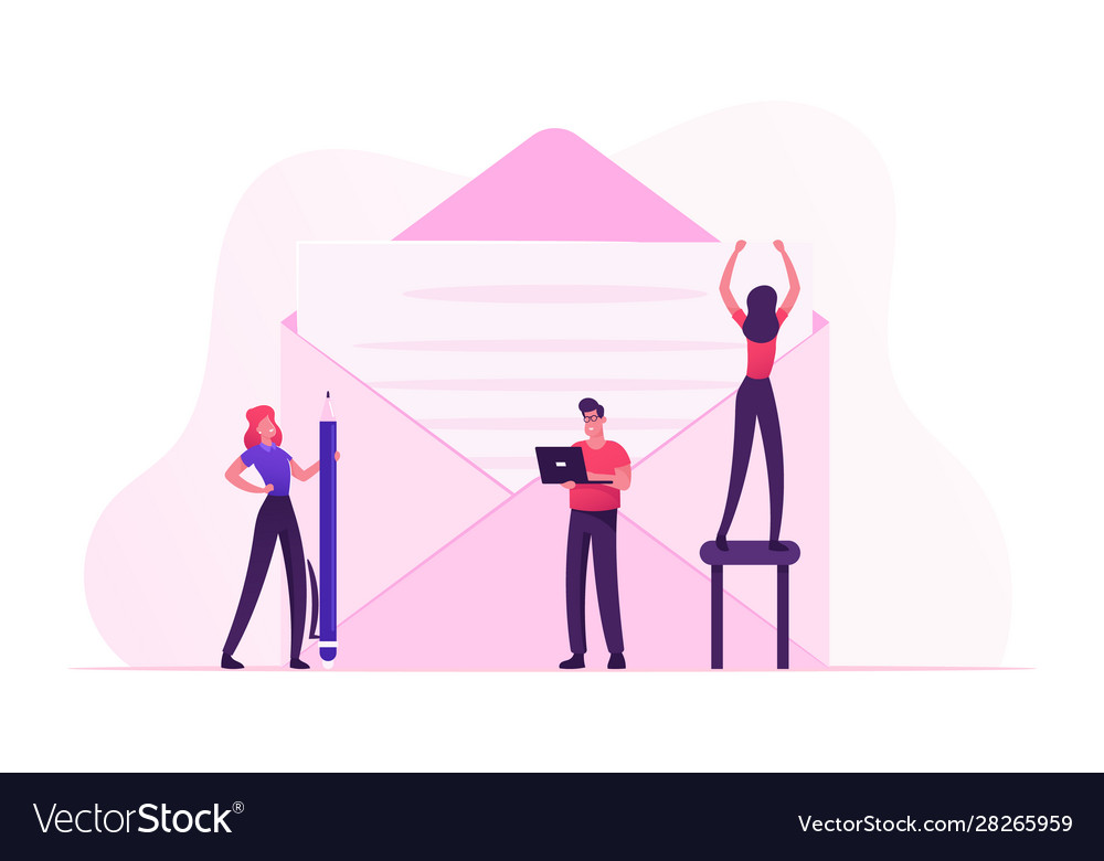 Writing Letter & Email - Tiny Characters