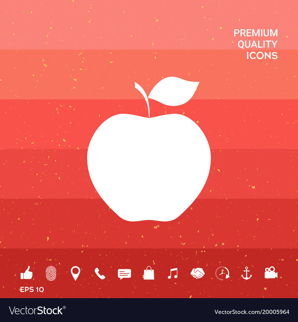 Apple icon symbol