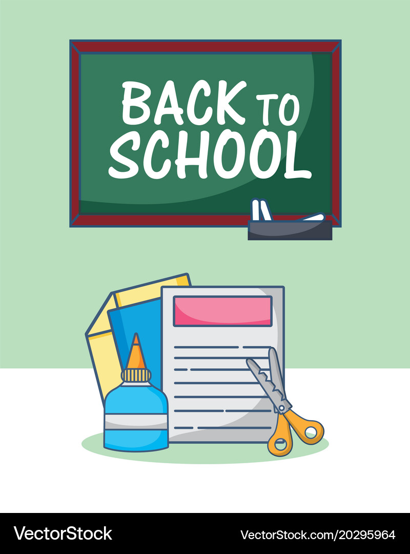 Back to school Royalty Free Vector Image - VectorStock