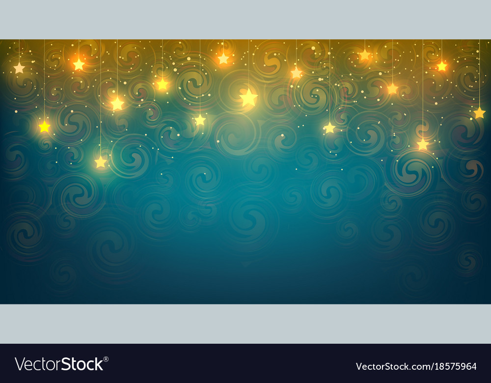 Background with shiny stars