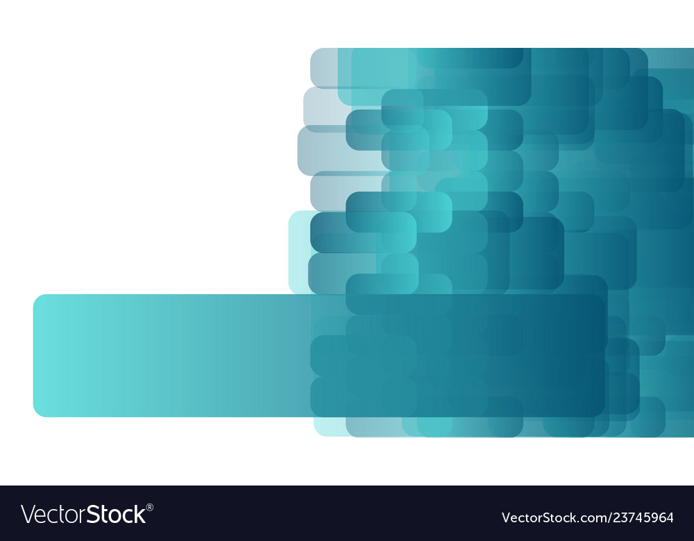 Gradient transparent blank composition