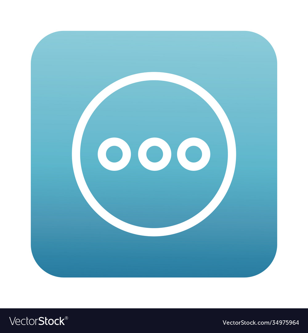 Menu options interface block gradient style icon