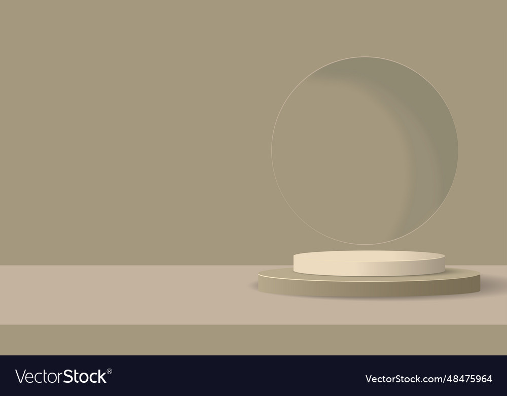 Minimal scene for product display presentation Vector Image Minimal scene for product display presentation