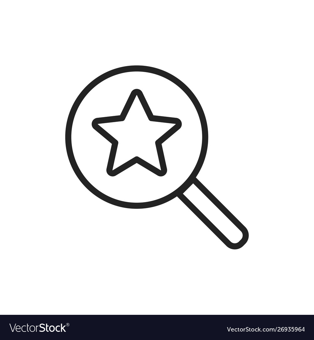 Search web icons in line style seo analytics vector image Search web icons in line style seo analytics