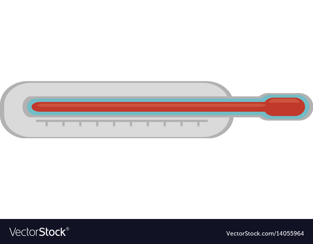 Thermometer medizinische isolierte Ikone