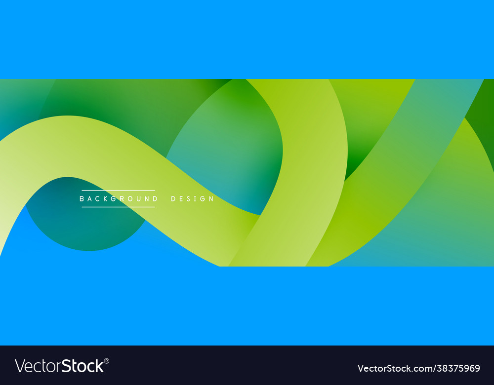 Abstract overlapping lines and circles geometric