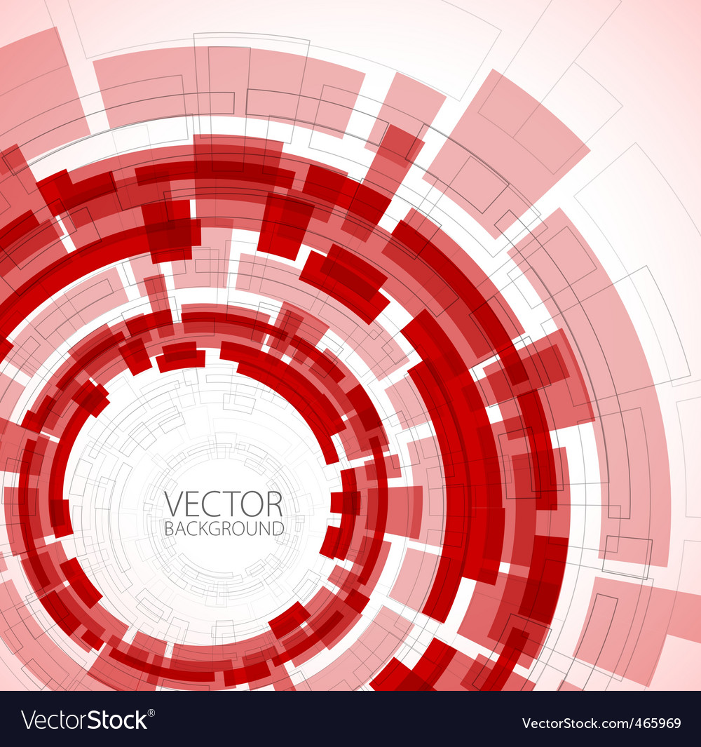 Abstract Red Technical Background