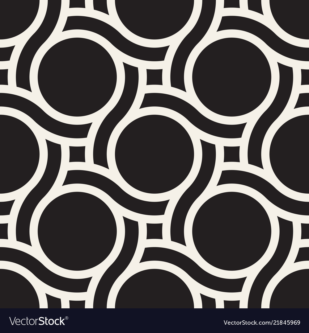 Geometric Line Tiling Pattern