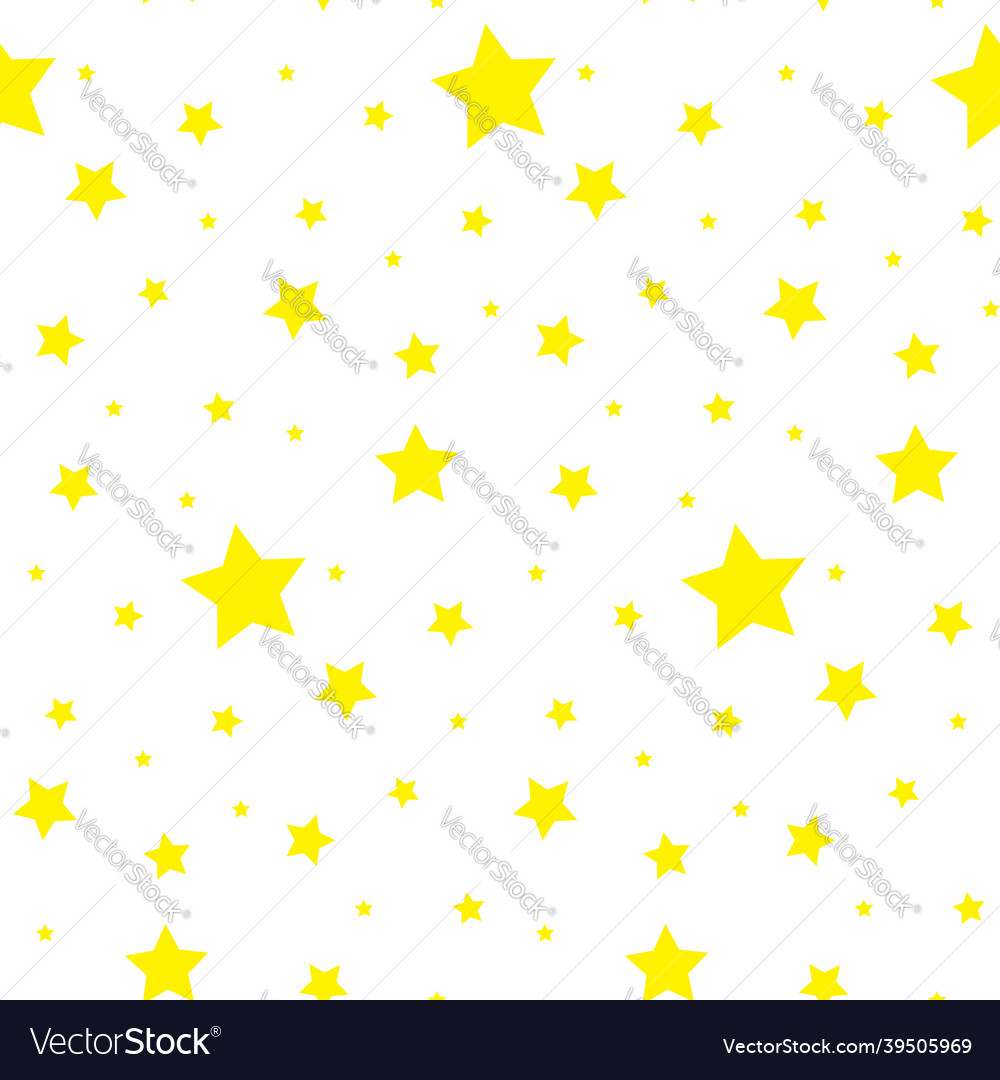 Seamless pattern with stars Vector Image Seamless pattern with stars