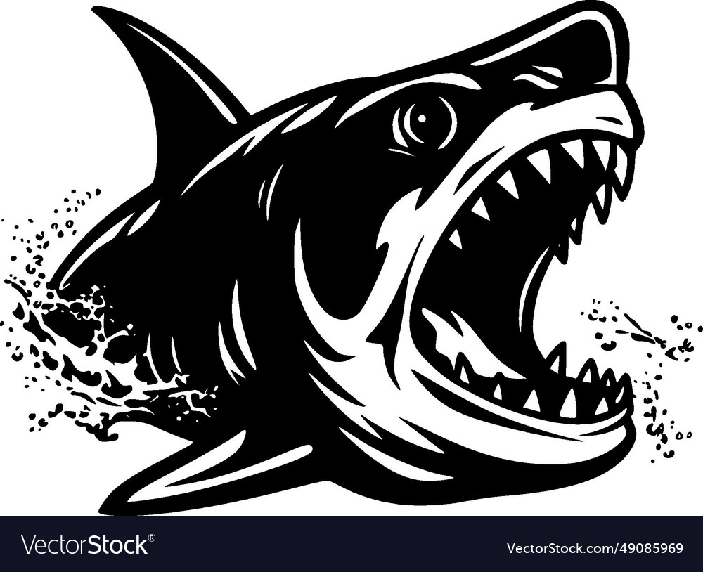 Shark - high quality logo ideal for t-shirt