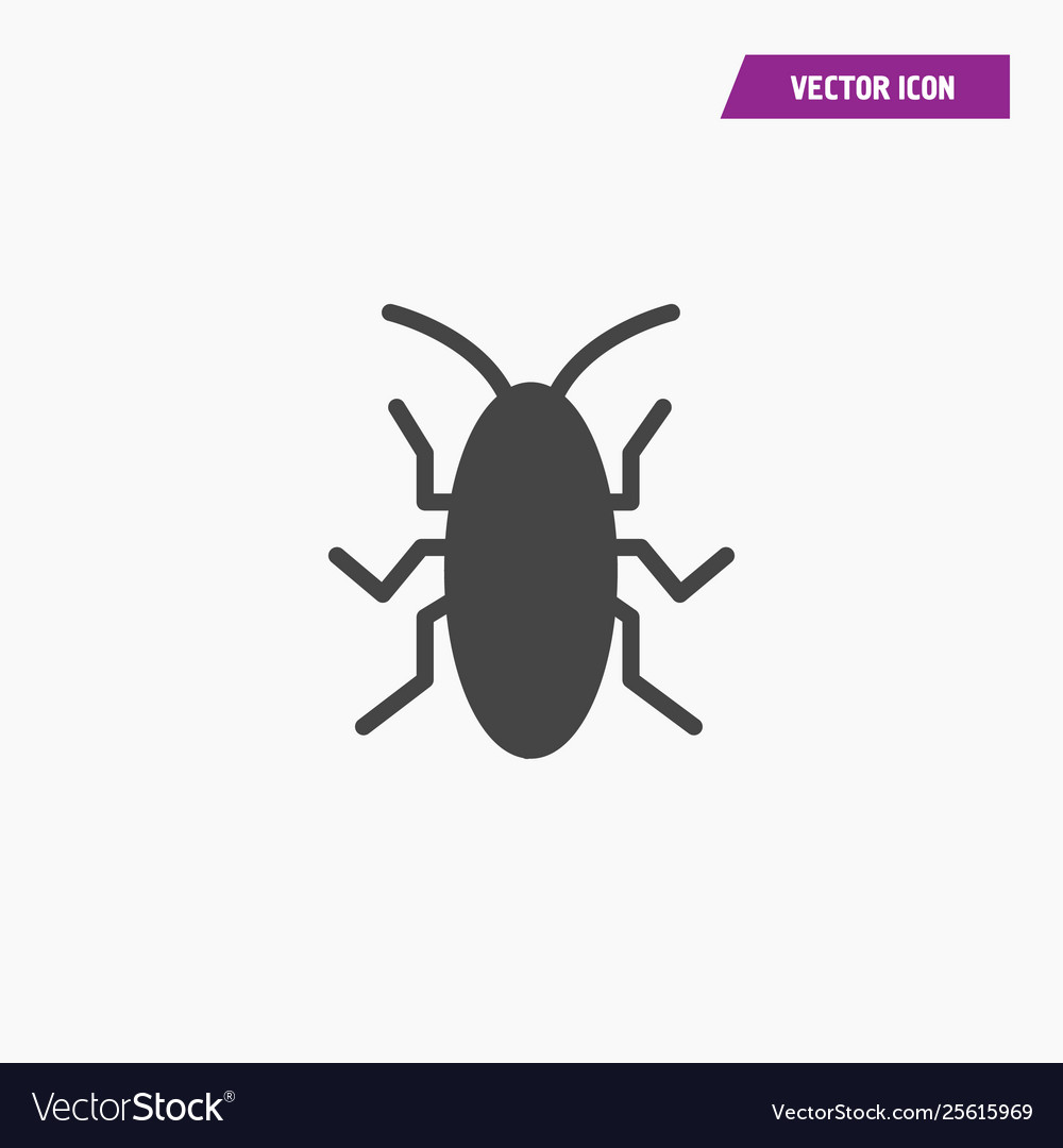 Software bug or program black art icon