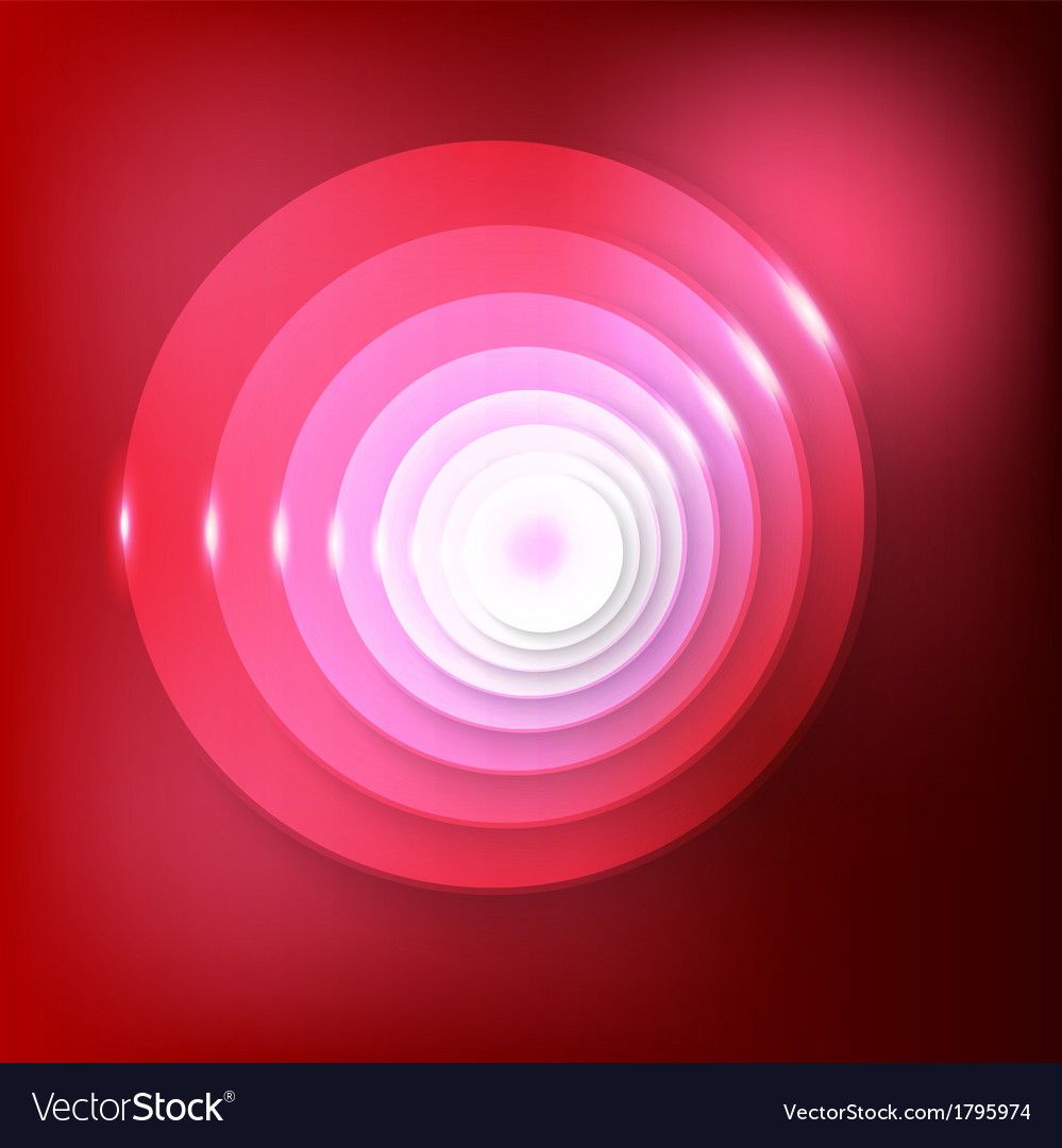 Abstract background red circles