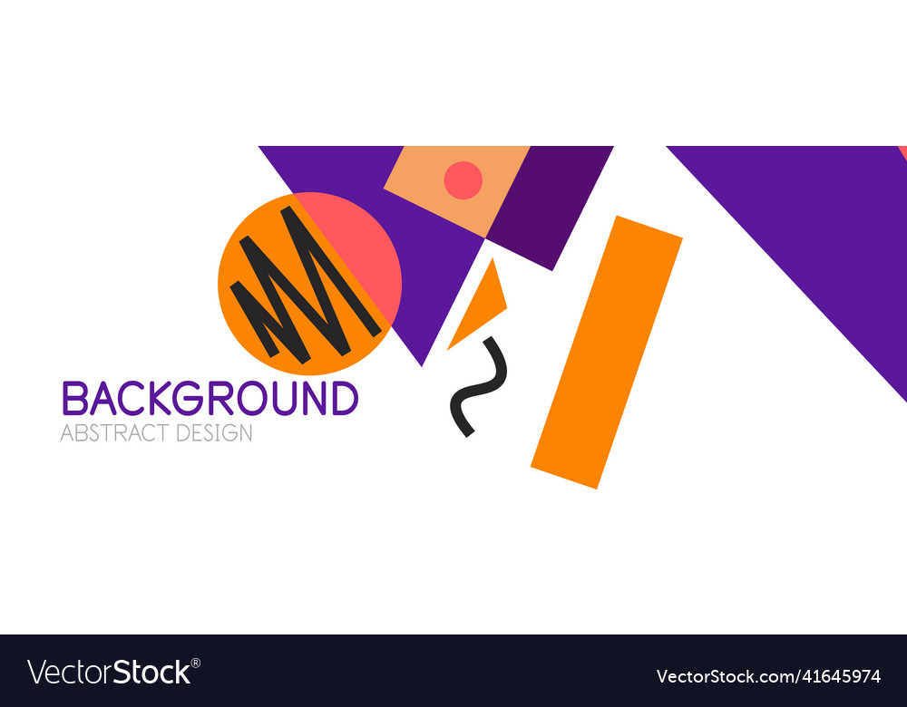 Abstract background with blocks lines geometric