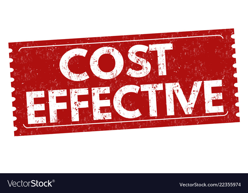 cost-effective-sign-or-stamp-royalty-free-vector-image