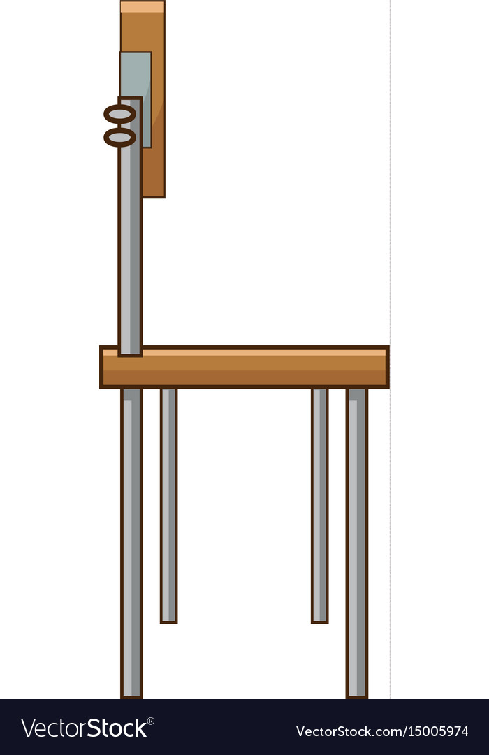 School student chair used in the classroom