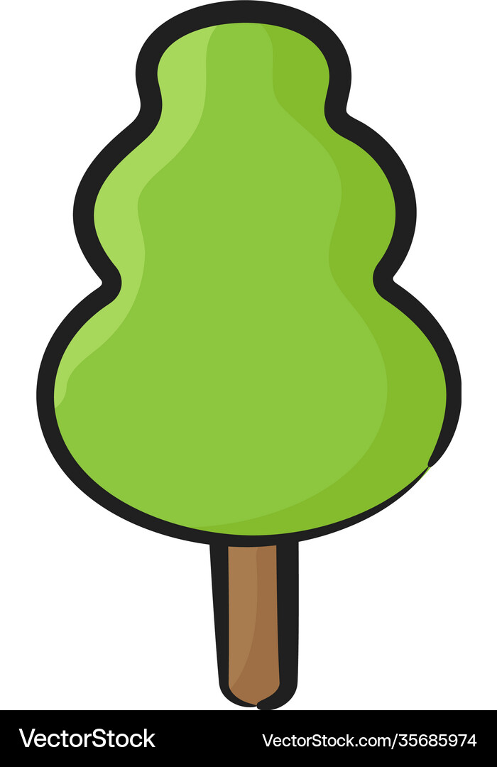 Tree Royalty Free Vector Image - VectorStock