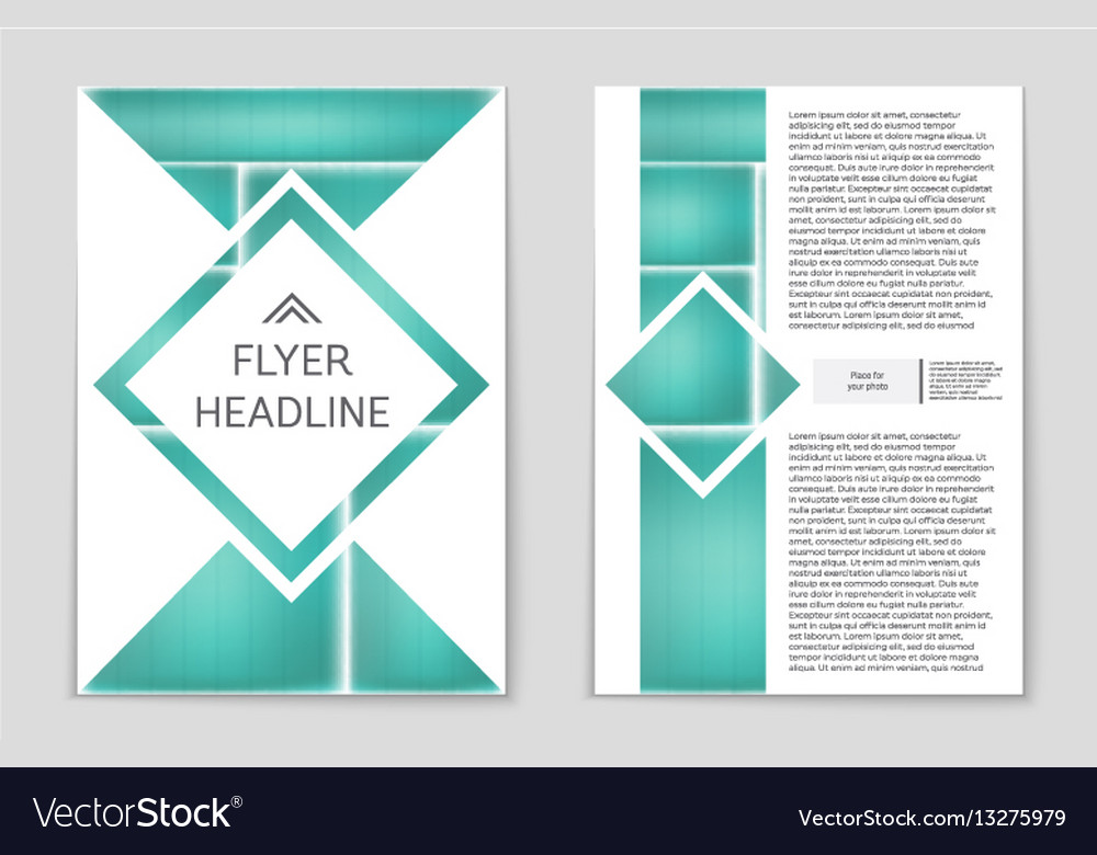 Abstract layout background set for art