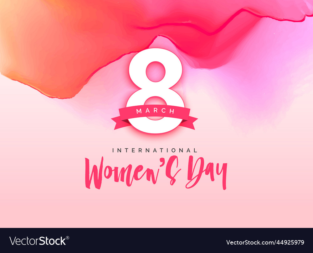 Beautiful international womens day greeting