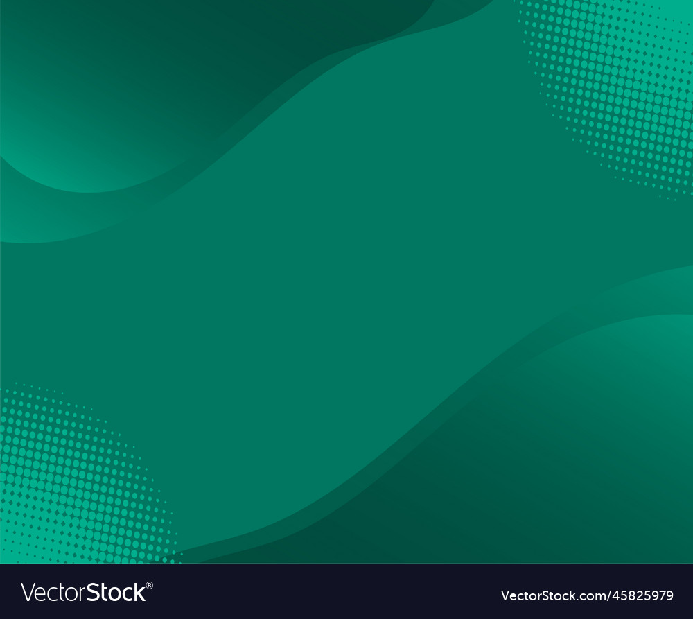 Gradient green background abstract texture design vector image Gradient green background abstract texture design