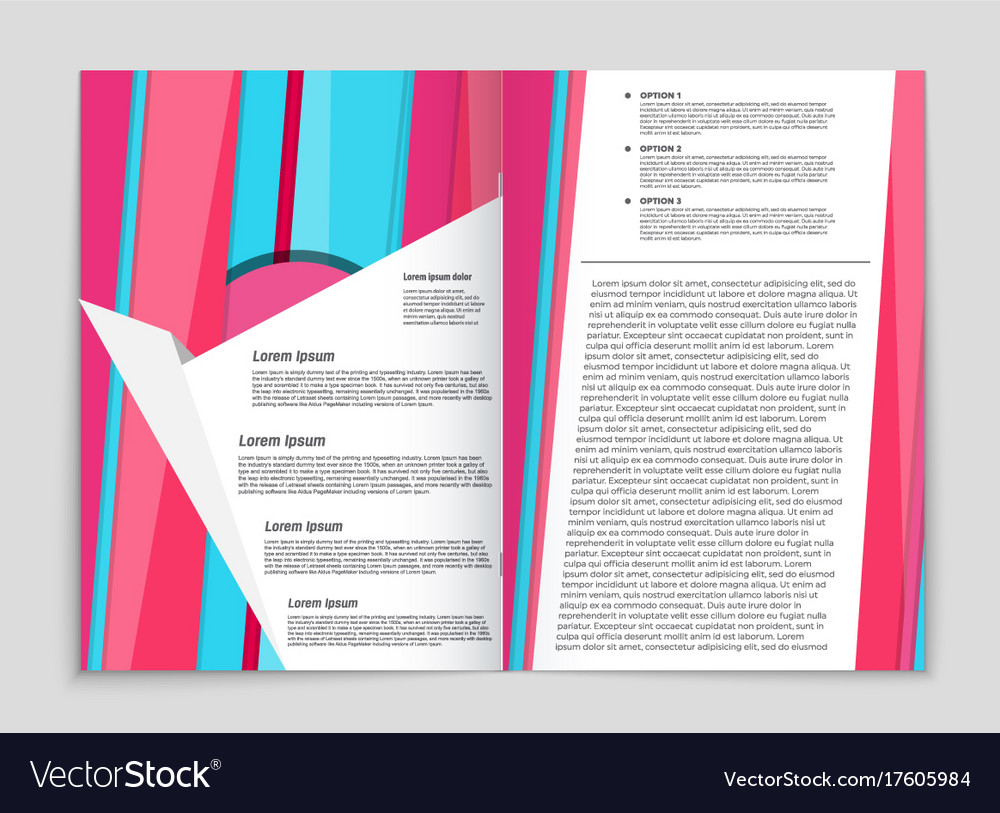 Abstract layout background set for art