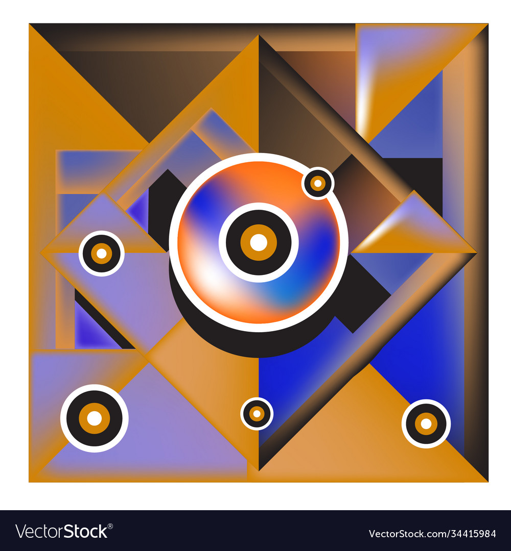 Abstract modern triangles background pattern Vector Image Abstract modern triangles background pattern