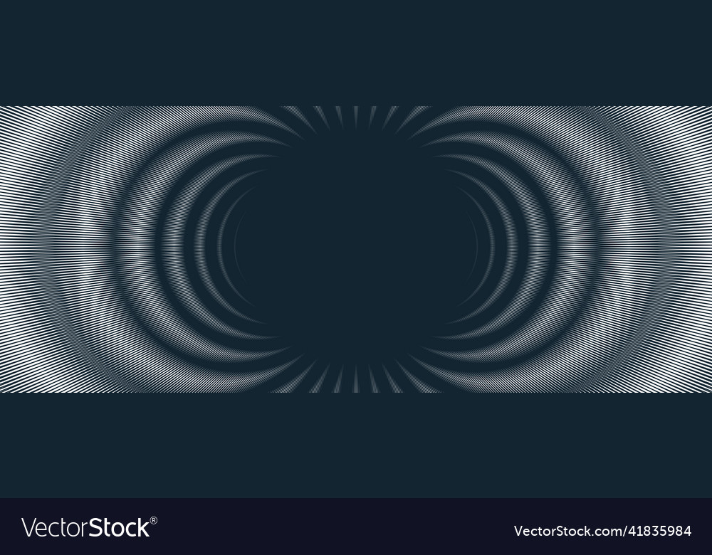 Abstract wave background made with linear moire Vector Image Abstract wave background made with linear moire