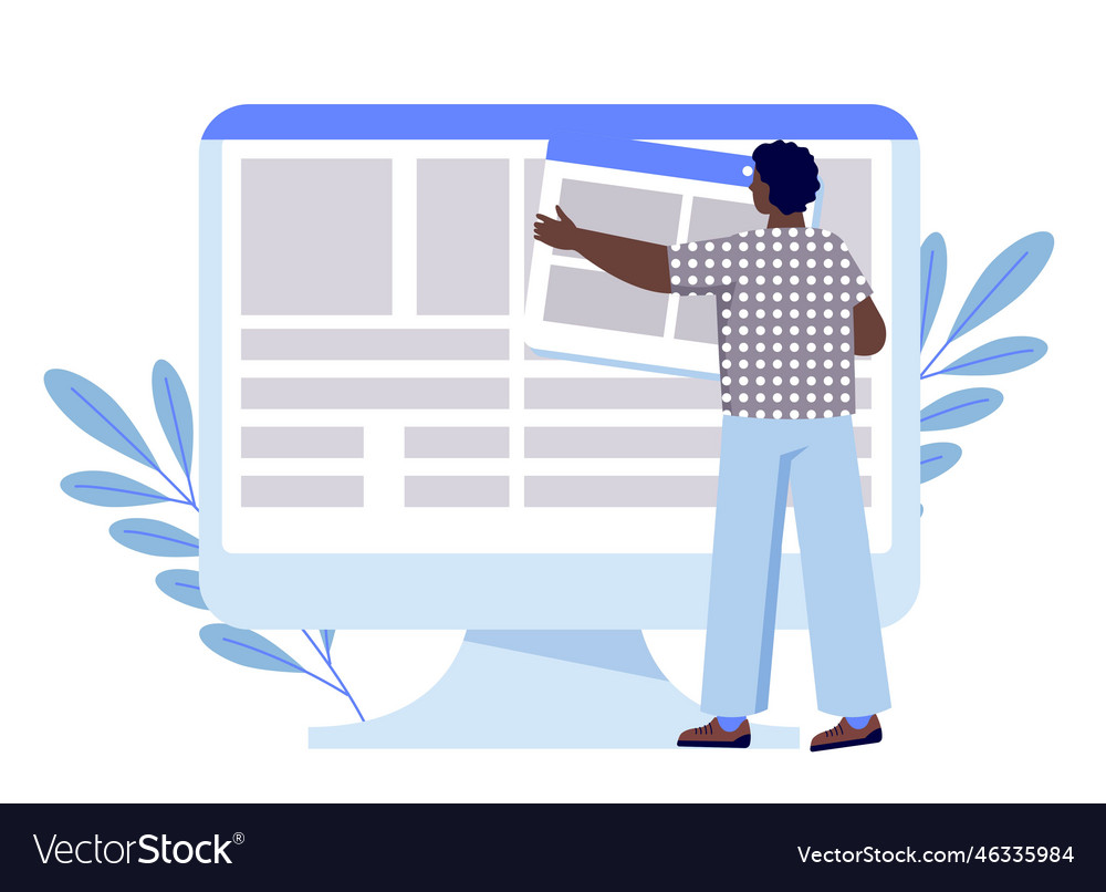 Adaptive programming concept Vector Image Adaptive programming concept