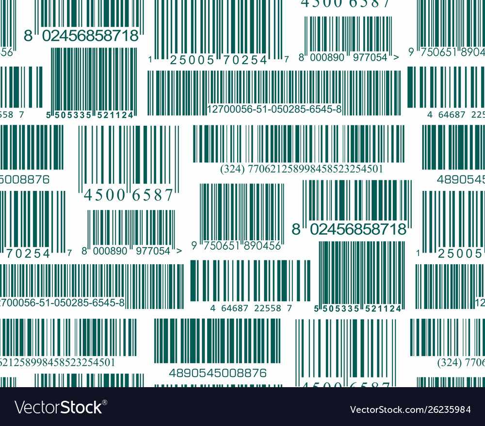 Background with bar codes