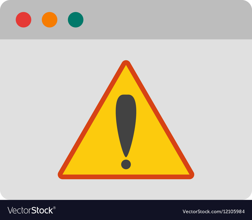 Warning on browser