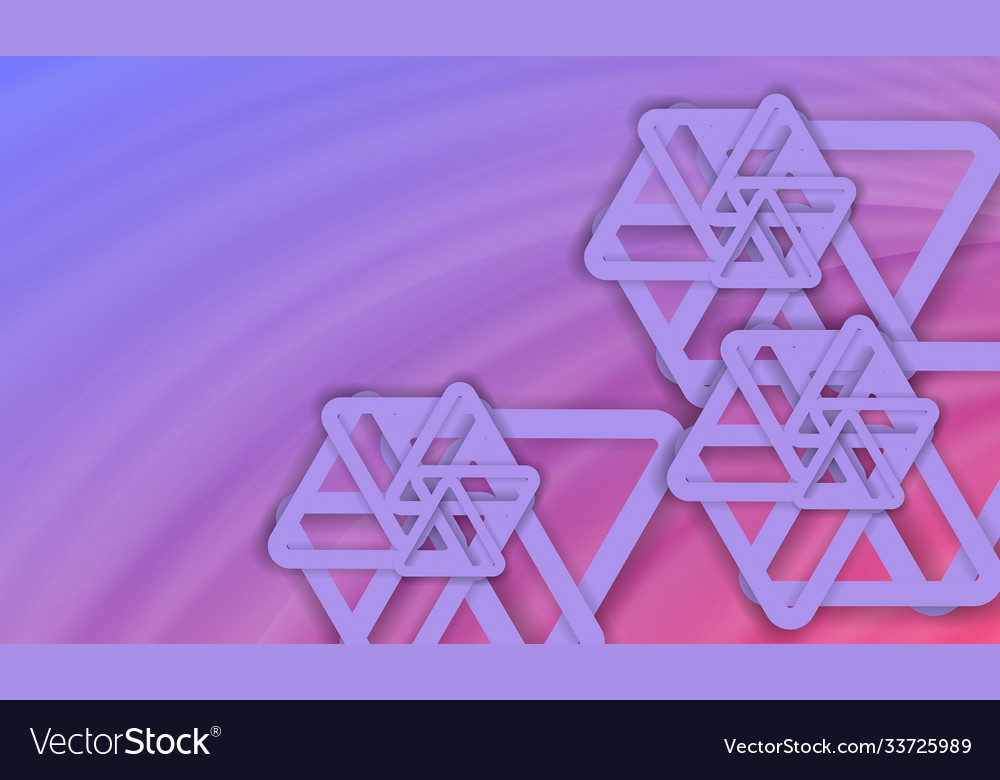 Abstract background with triangular shapes
