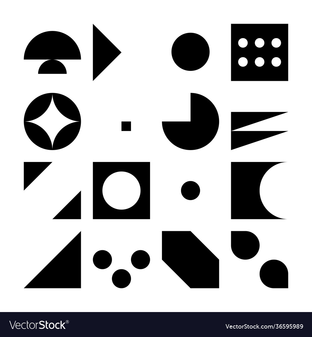 Abstract geometry pattern artwork vector image Abstract geometry pattern artwork