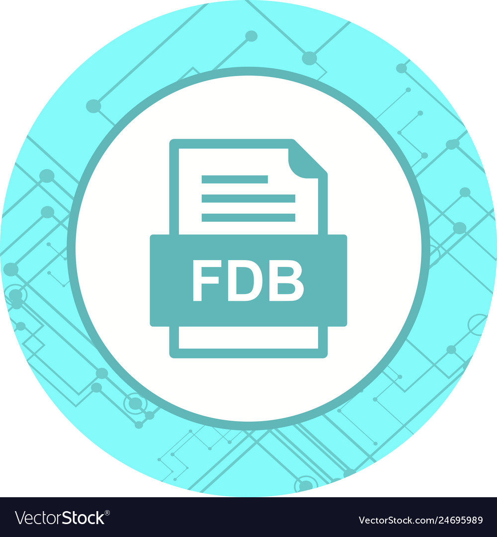 Fdb file document icon