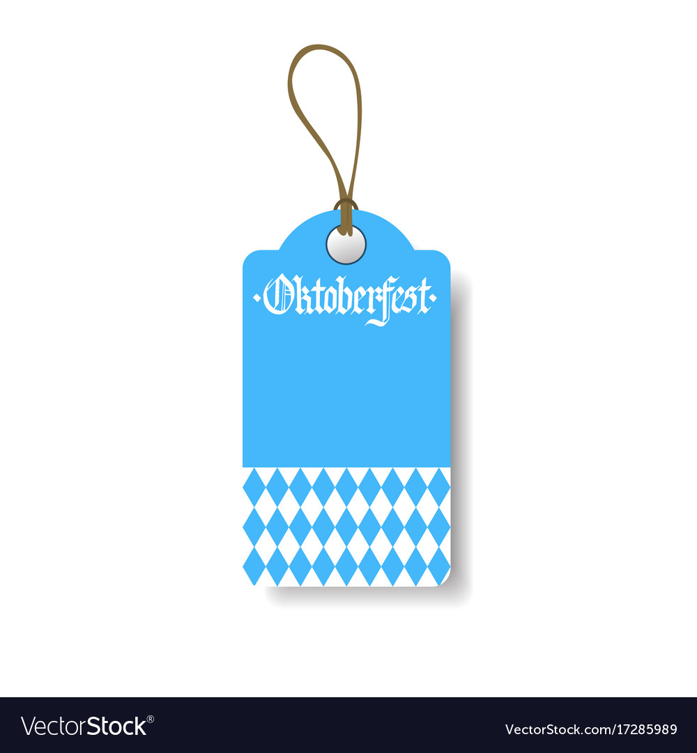 Oktoberfest Tag Flyer - Deutsches Bierfestival