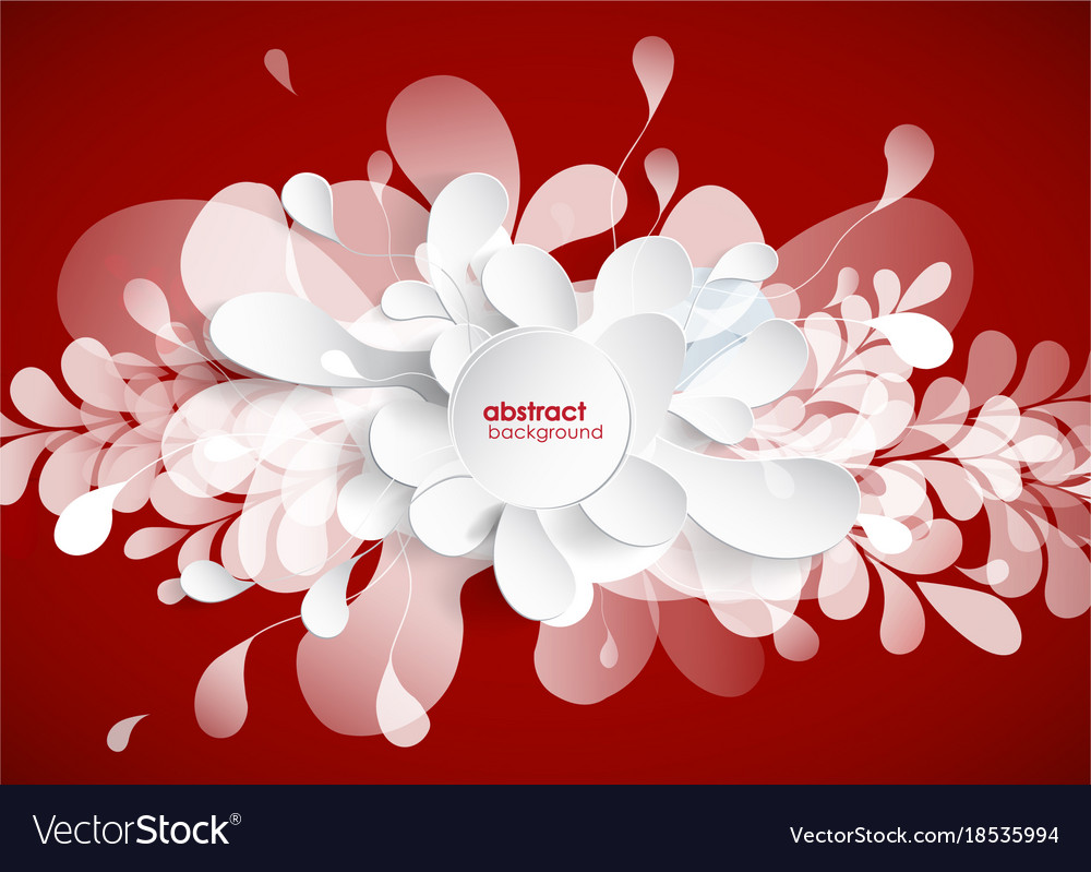 Abstract colored background with different shapes