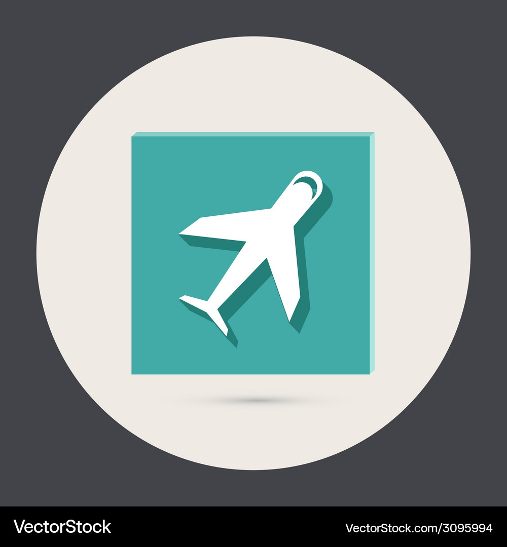 Airplane Royalty Free Vector Image - VectorStock