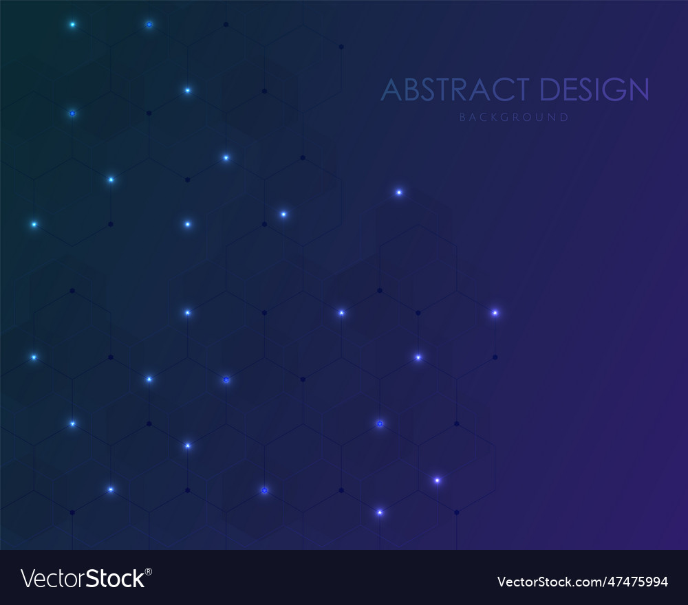 Big data visualization Vector Image Big data visualization
