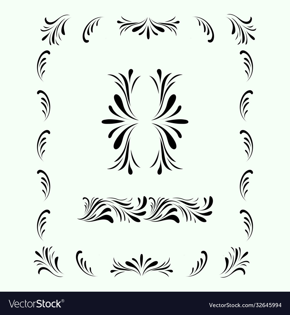 Border and frame design element