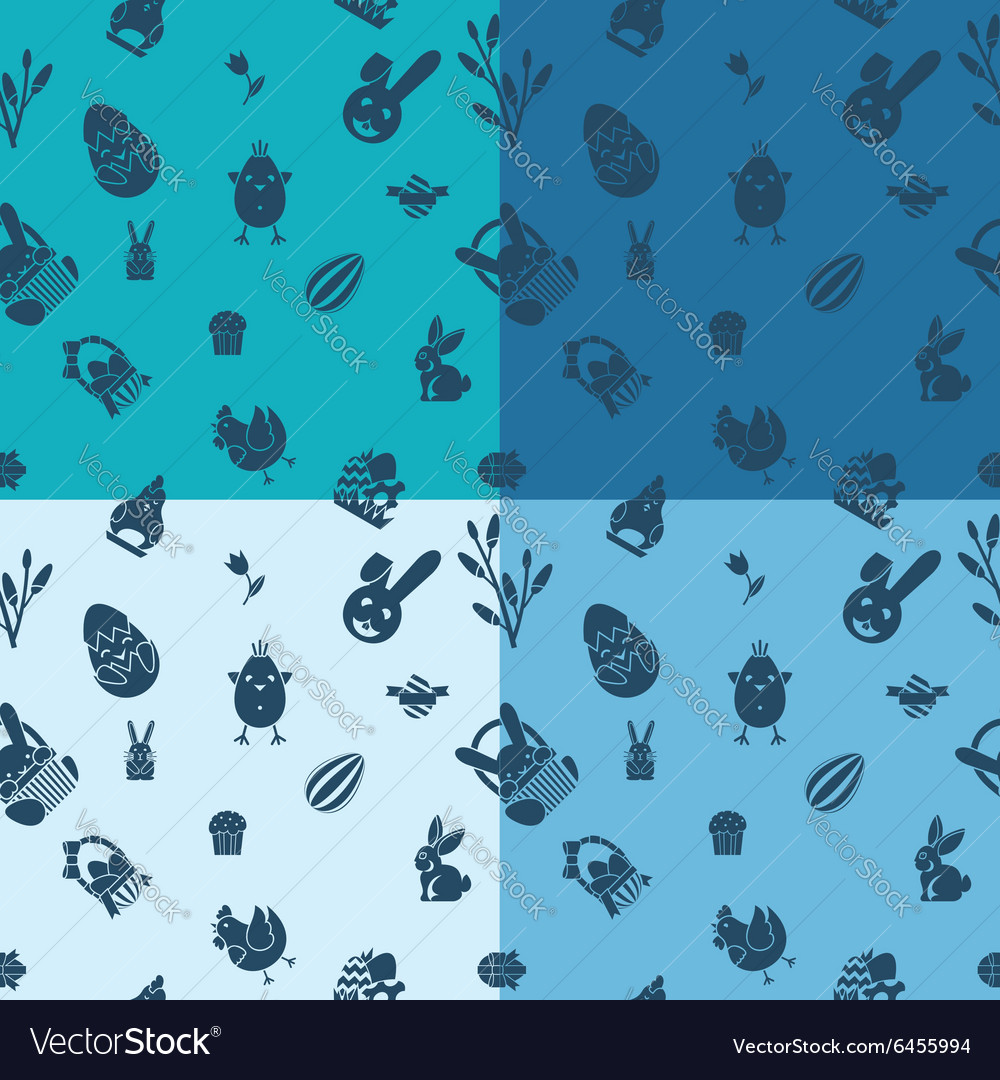 Easter seamless pattern