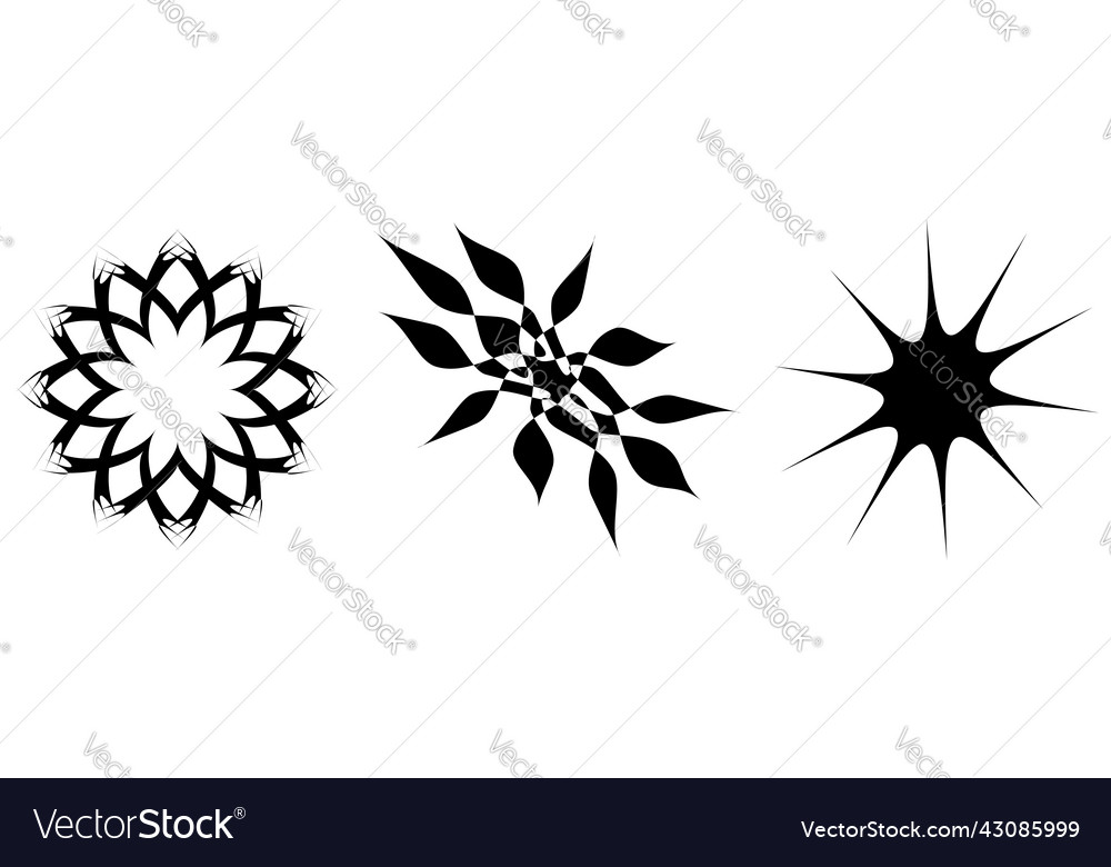 Abstractionist abstract geometric shape element Vector Image Abstractionist abstract geometric shape element