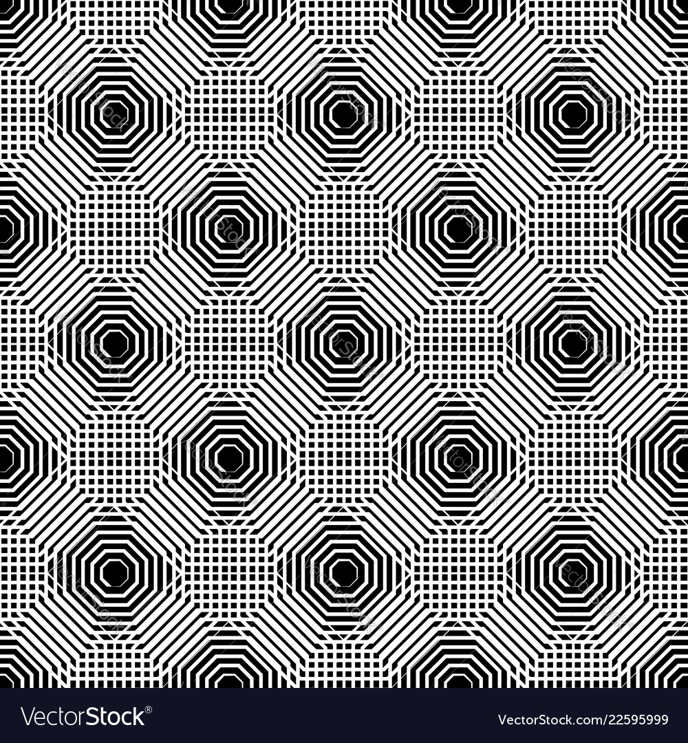 Cellular geometric pattern seamlessly repeatable vector image Cellular geometric pattern seamlessly repeatable
