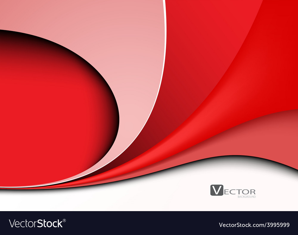 Dynamic Red Abstract Background