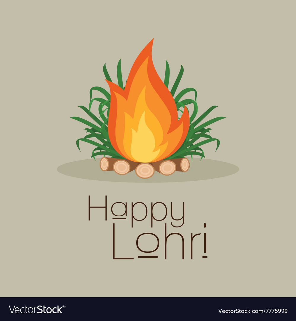 Happy Lohri Hintergrund