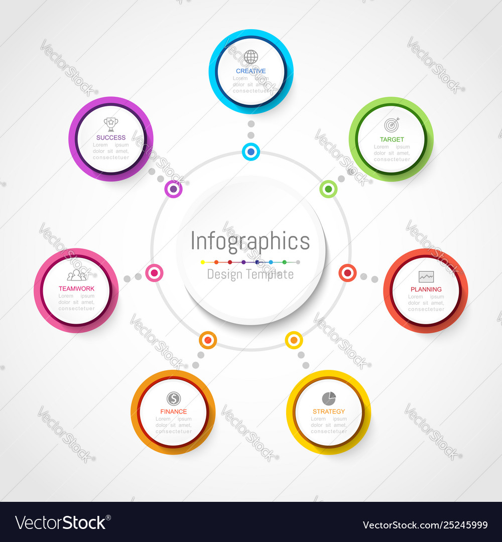 Infographic design elements for your business Vector Image