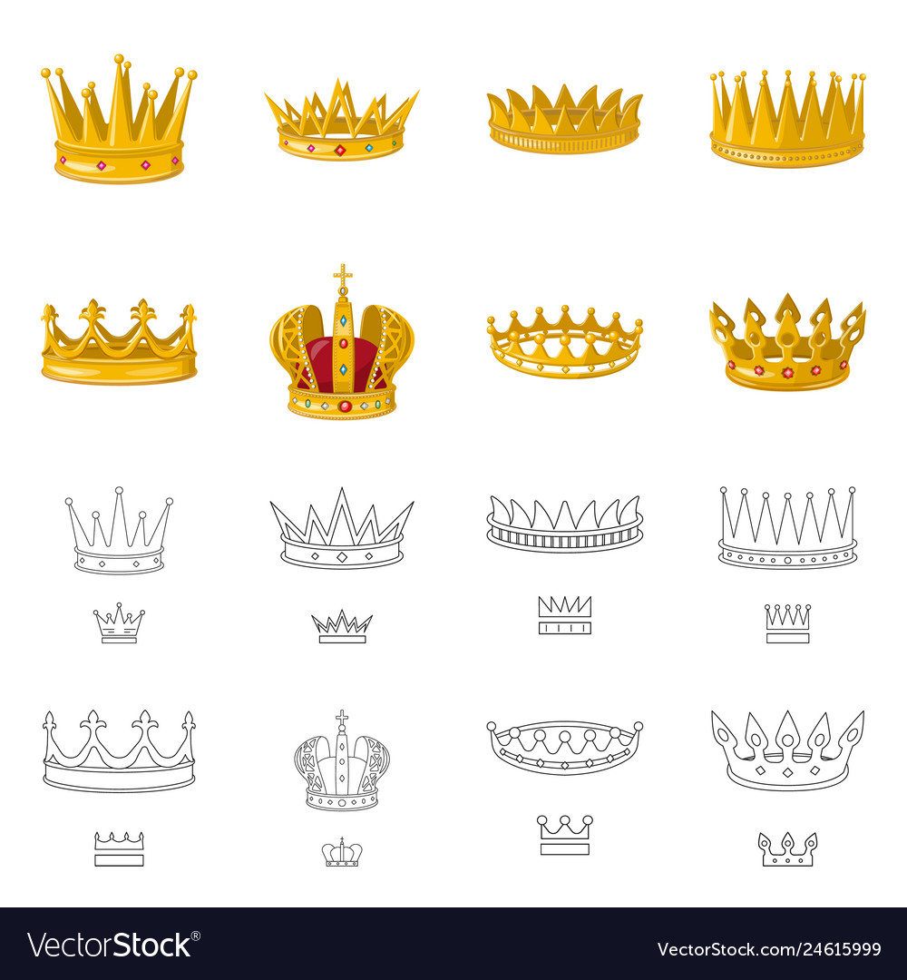 Isolated Object Medieval And Nobility Symbol Vector Image Isolated Object Medieval And Nobility Symbol Vector Image