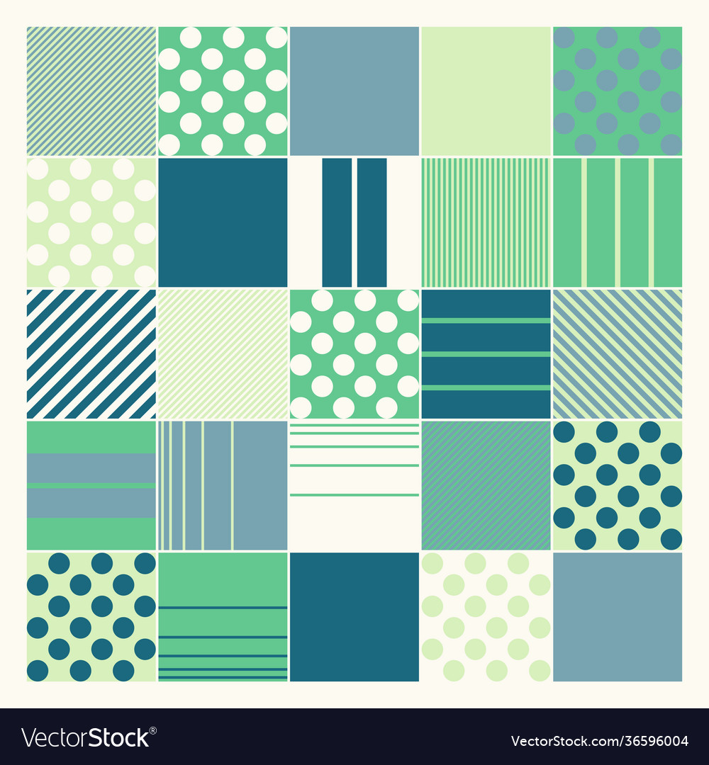 Abstract square pattern design vector image Abstract square pattern design