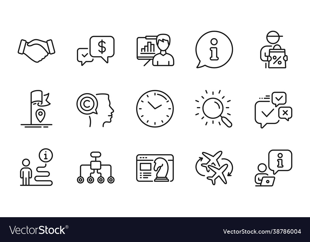 Business icons set included icon as restructuring vector image Business icons set included icon as restructuring