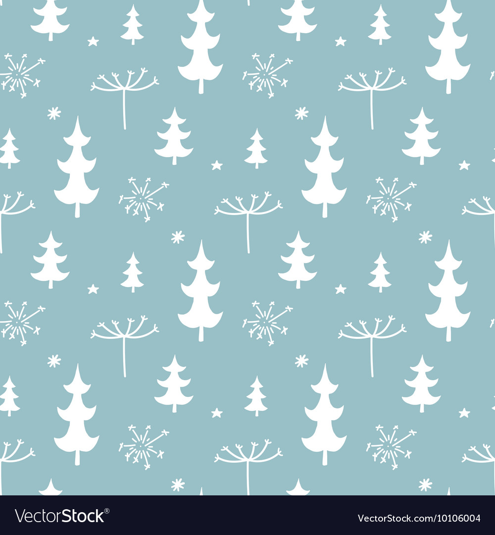 Christmas background seamless tiling pattern Vector Image