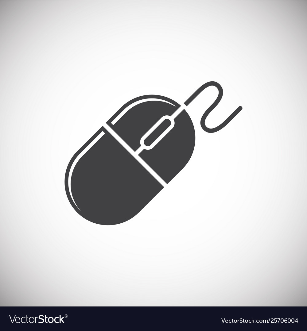 Computer hardware icon on background for graphic